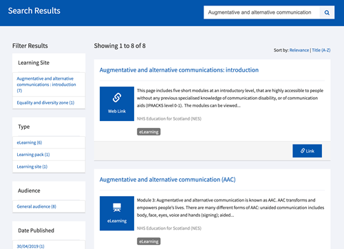 TURAS Search Results