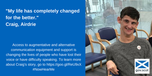 My life has completely changed for the better - Craig, Airdrie